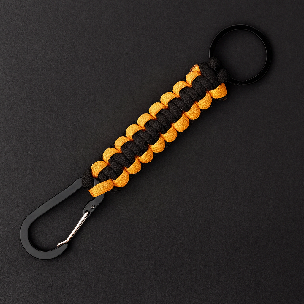 POQT Paracord Survival Keychain
