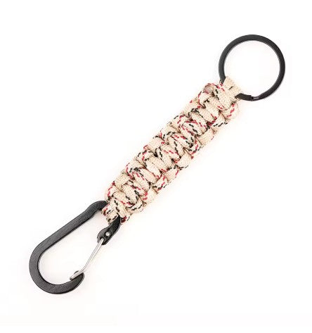 POQT Paracord Survival Keychain