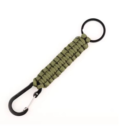 POQT Paracord Survival Keychain
