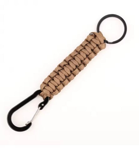 POQT Paracord Survival Keychain